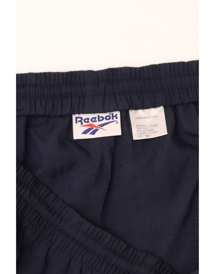 Reebok Mens Tracksuit Trousers Joggers Medium Navy Blue