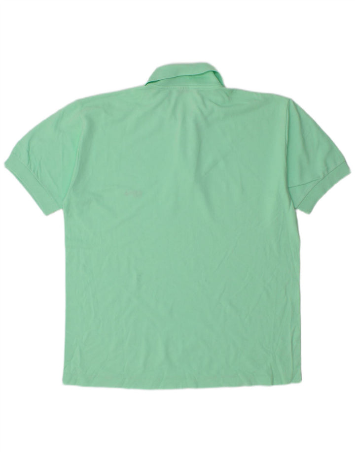 Vintage Mens Polo Shirt Medium Green