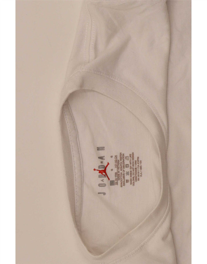 Jordan Boys Graphic T-Shirt Top 12-13 Years Large White