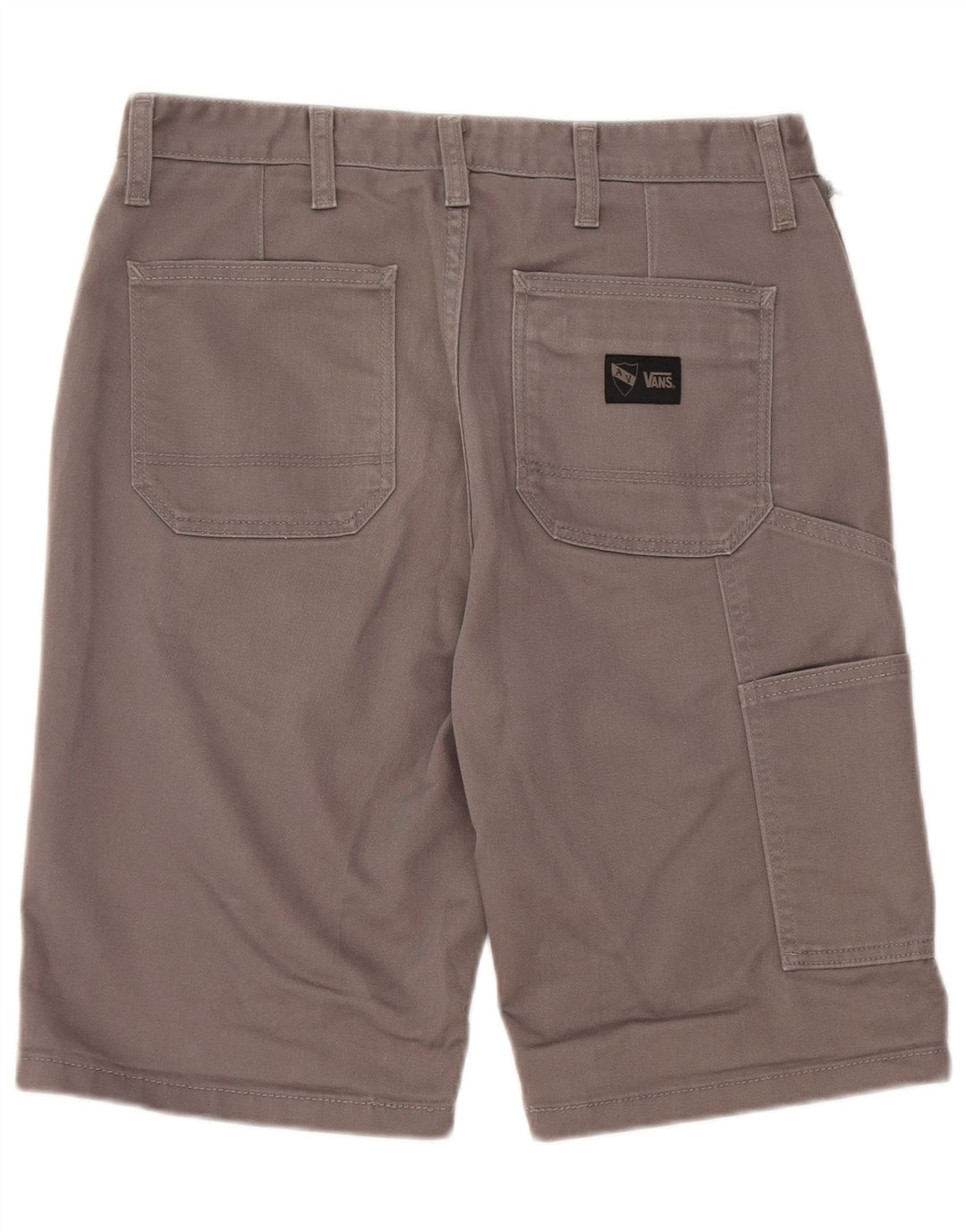 Vans Mens Cargo Shorts W30 Medium Grey Cotton