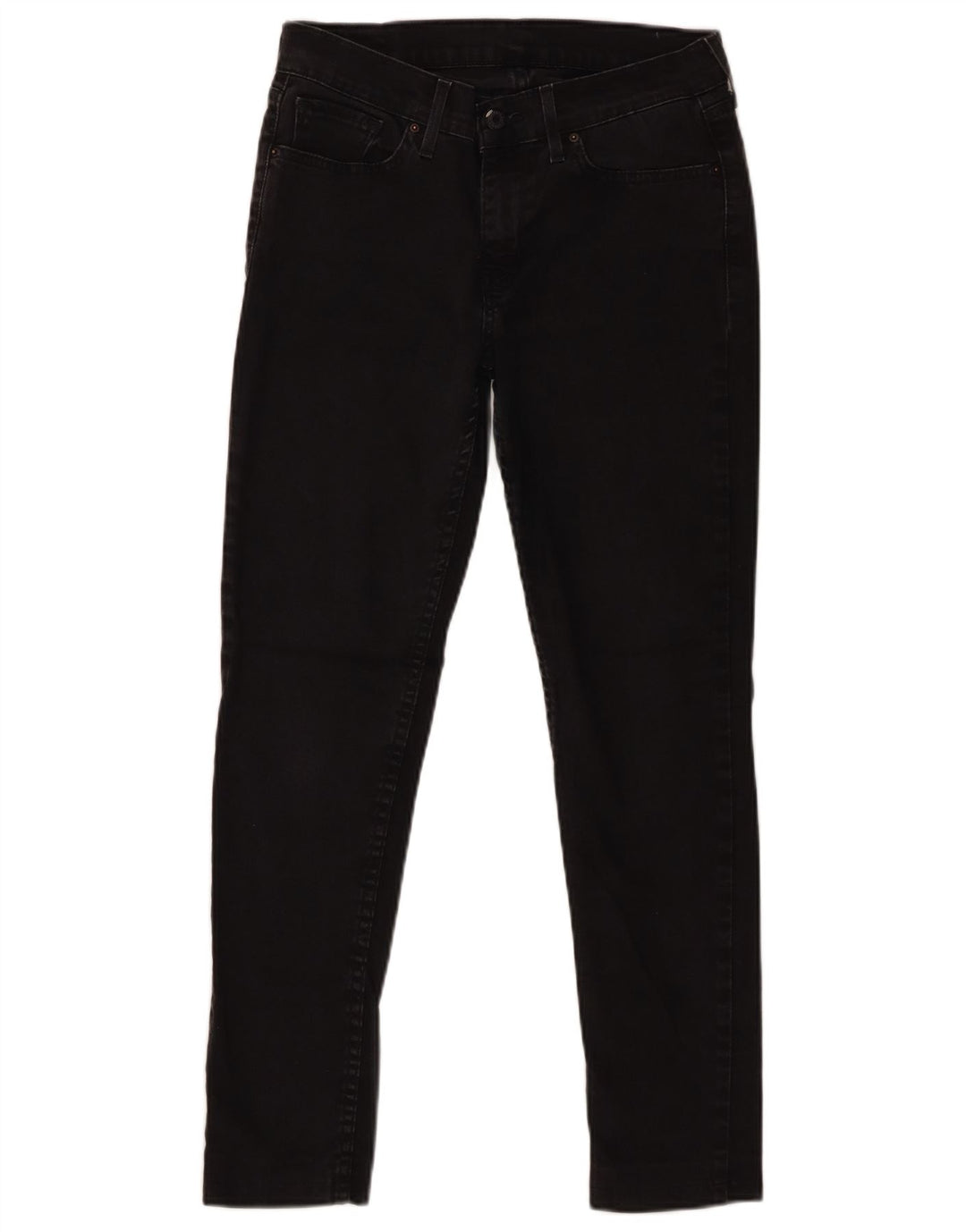 Levi's Womens Skinny Jeans W29 L27 Black Cotton