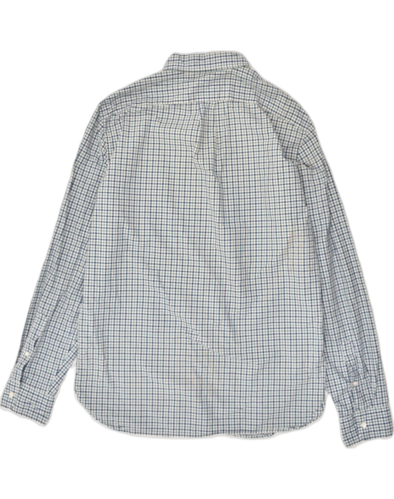 J. CREW Mens Classic Fit Shirt Large Grey Check Cotton | Vintage J. Crew | Thrift | Second-Hand J. Crew | Used Clothing | Messina Hembry 