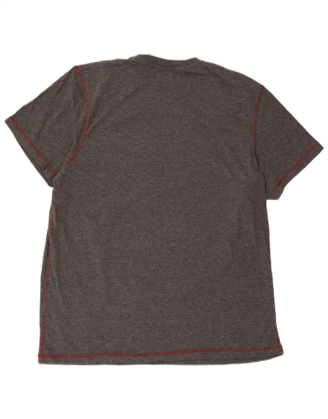 Wrangler Mens Graphic T-Shirt Top XL Grey Polyester