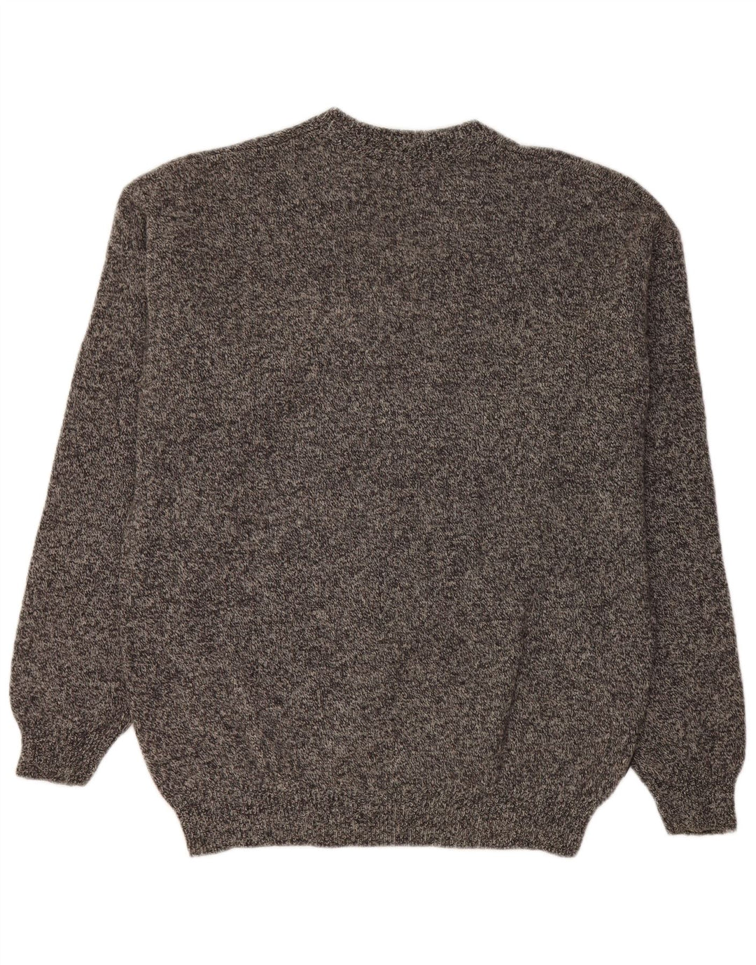Invicta Mens V-Neck Jumper Sweater Large Grey Flecked
