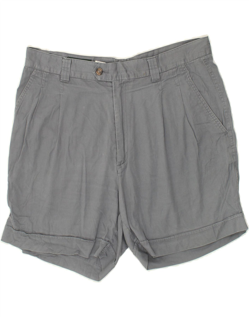 EUROPEAN PROJECT Mens Chino Shorts IT 52 XL W34 Grey Cotton | Vintage European Project | Thrift | Second-Hand European Project | Used Clothing | Messina Hembry 
