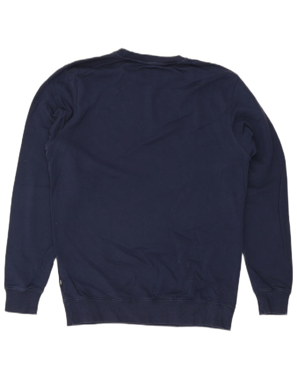 Vans Mens Sweatshirt Jumper Small Navy Blue Cotton