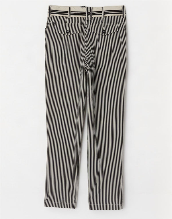 Dolce & Gabbana Mens Casual Trousers IT 50 Large W32 L31 Blue Pinstripe