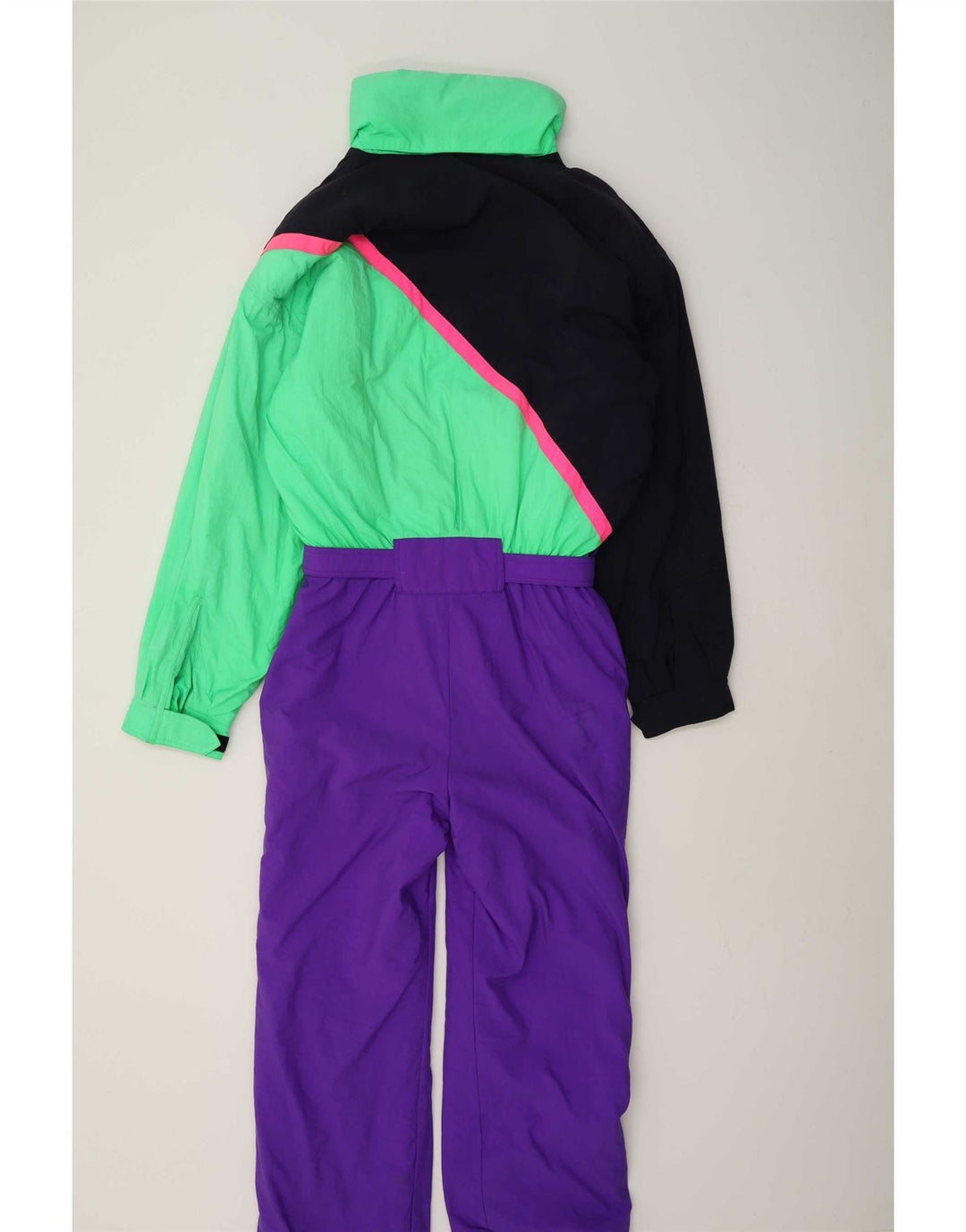 Fila Mens Hooded Ski Jumpsuit IT 48 Medium Multicoloured Colourblock