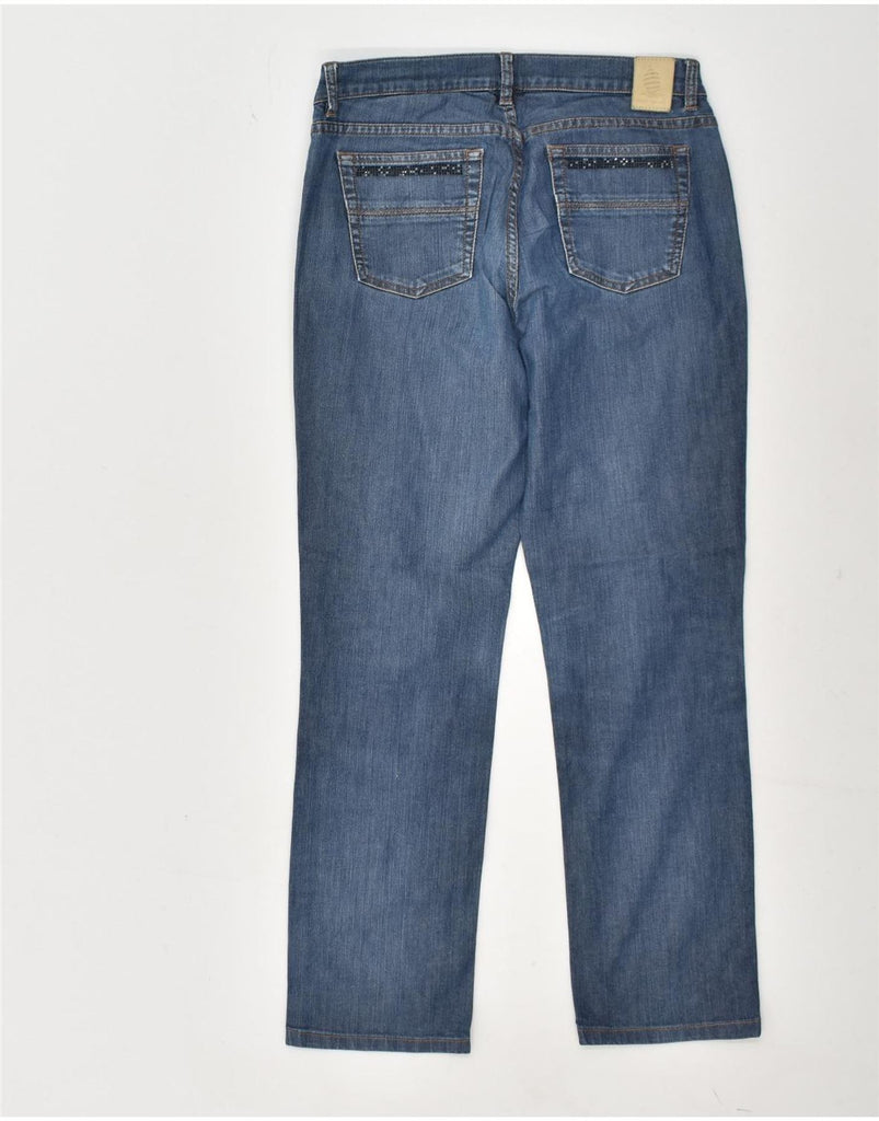 MARINA YACHTING Womens Straight Jeans W28 L26  Blue Cotton | Vintage Marina Yachting | Thrift | Second-Hand Marina Yachting | Used Clothing | Messina Hembry 