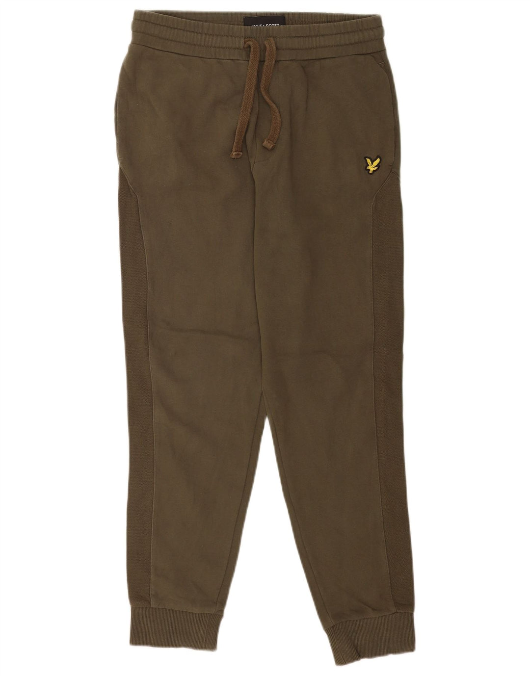 Lyle & Scott Mens Tracksuit Trousers Joggers Small Green Cotton