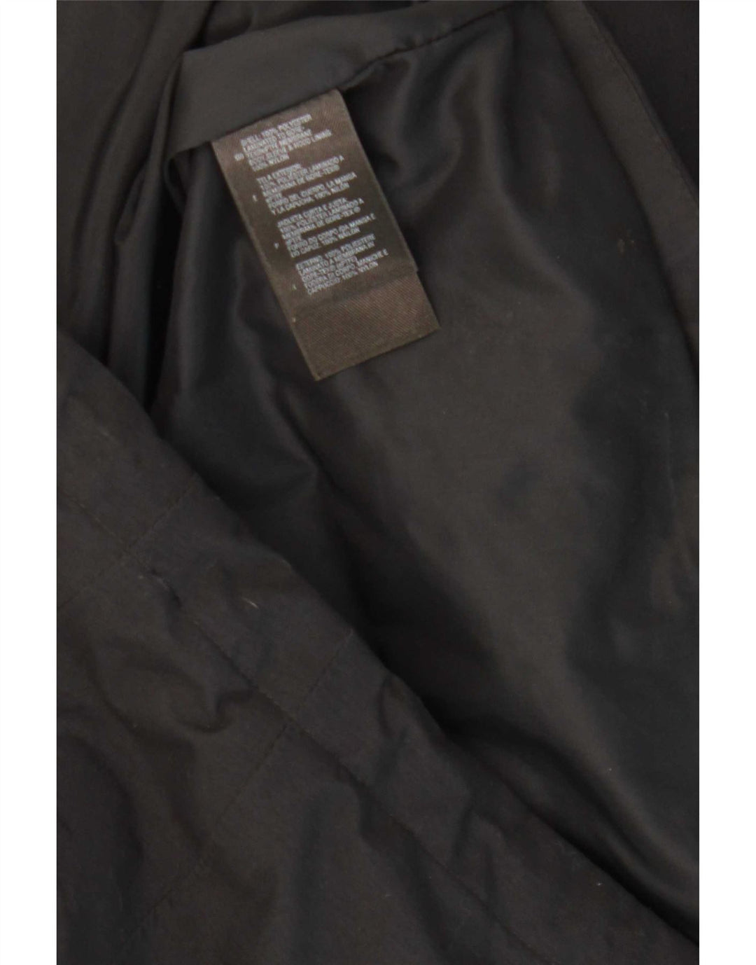 The North Face Womens Hooded Windbreaker Jacket UK 12 Medium Black