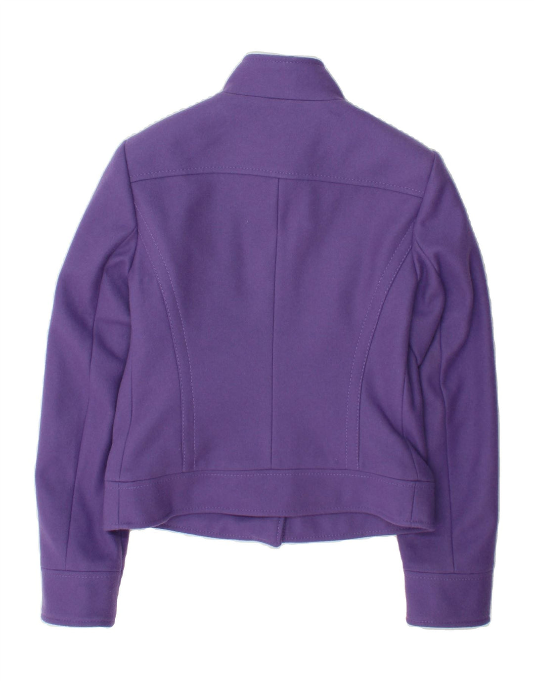 BENETTON Womens Bomber Jacket IT 42 Medium Purple Polyamide Vintage Benetton and Second-Hand Benetton from Messina Hembry 