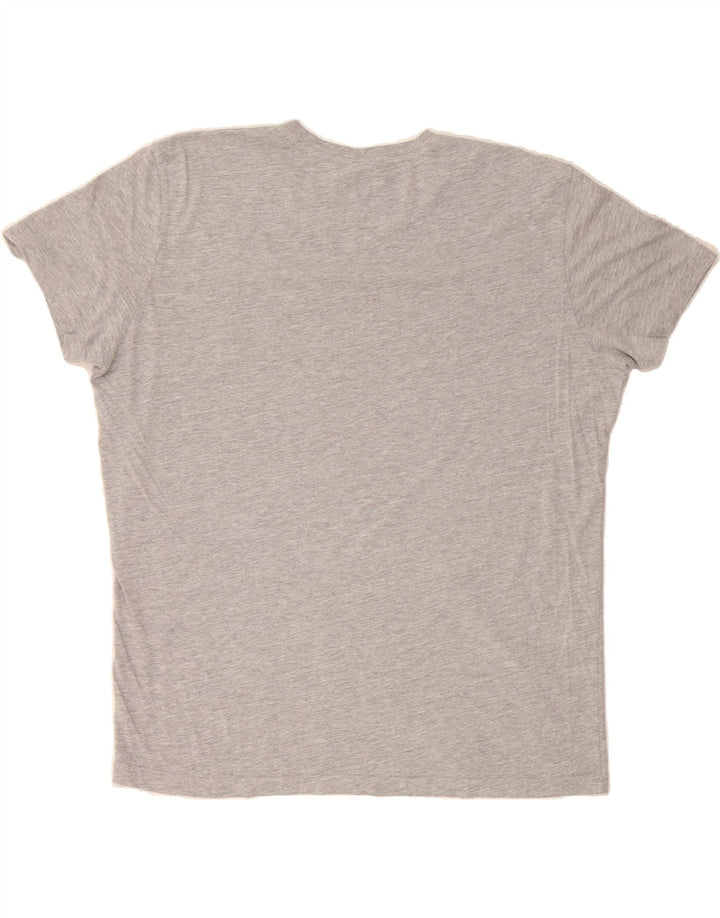 LOTTO Mens Graphic T-Shirt Top 2XL Grey Vintage Lotto and Second-Hand Lotto from Messina Hembry 