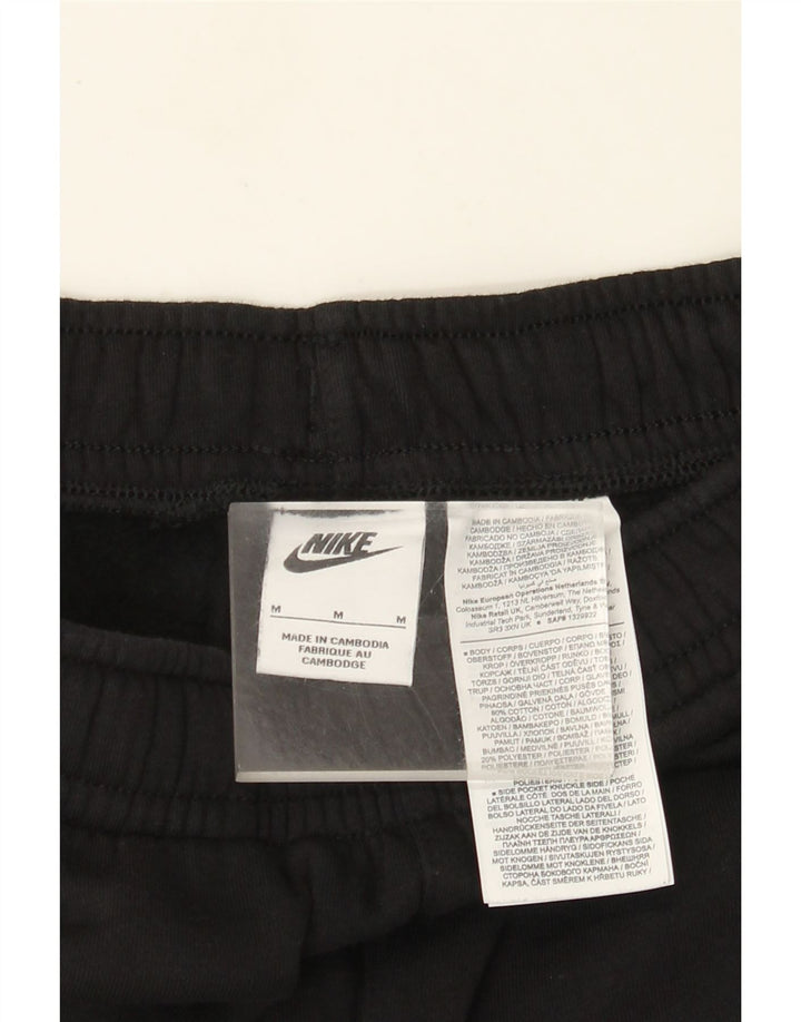 Nike Mens Graphic Tracksuit Trousers Joggers Medium Black Colourblock