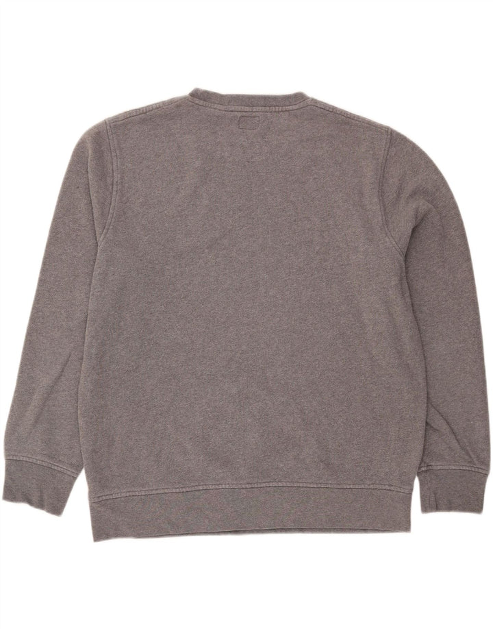 Levi's Mens Graphic Sweatshirt Jumper XL Grey Cotton