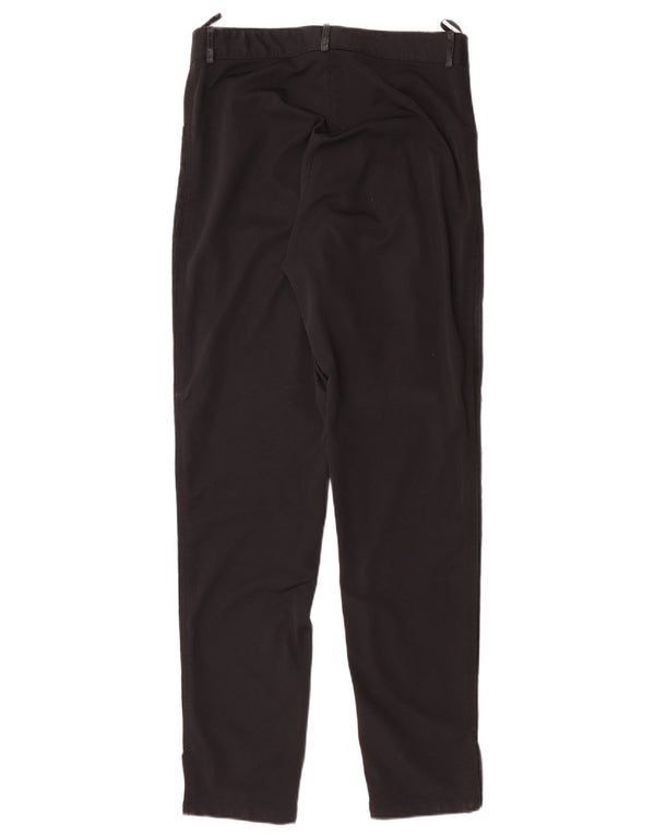 Promoda Womens Suede Casual Trousers EU 40 Medium W28 L30 Black Classic