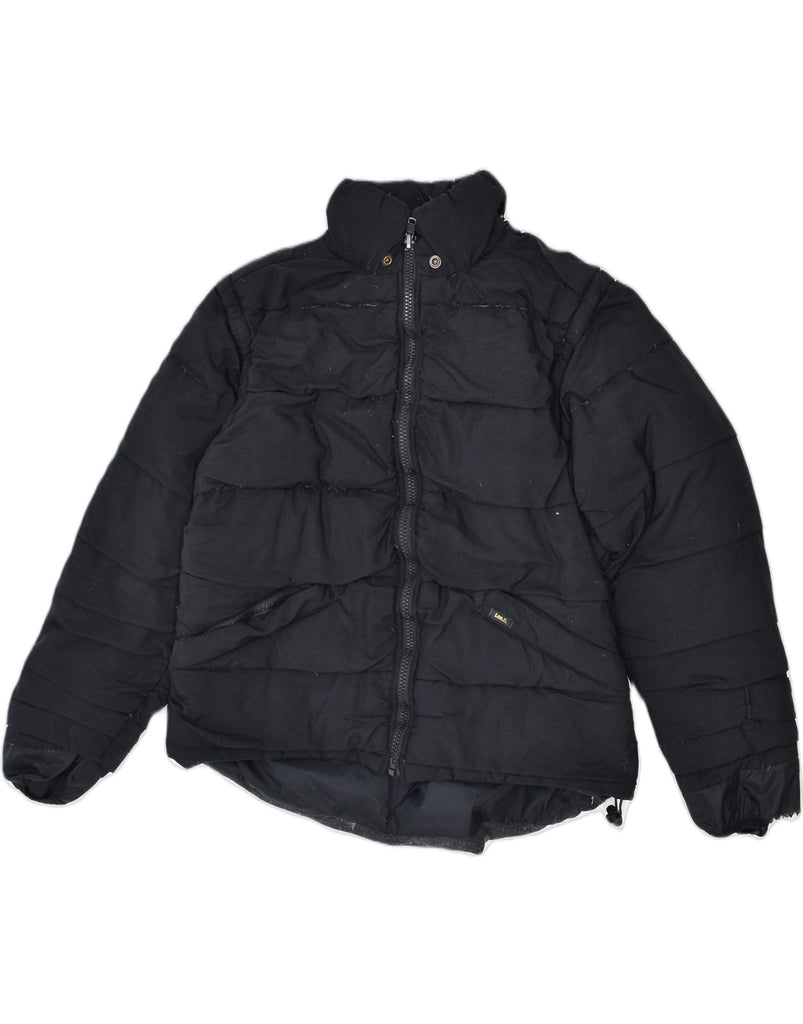 LEE Mens Padded Jacket UK 40 Large Black Polyamide | Vintage | Thrift | Second-Hand | Used Clothing | Messina Hembry 