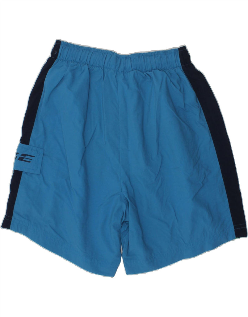 NIKE Boys Sport Shorts 11-12 Years Medium  Blue Nylon | Vintage Nike | Thrift | Second-Hand Nike | Used Clothing | Messina Hembry 