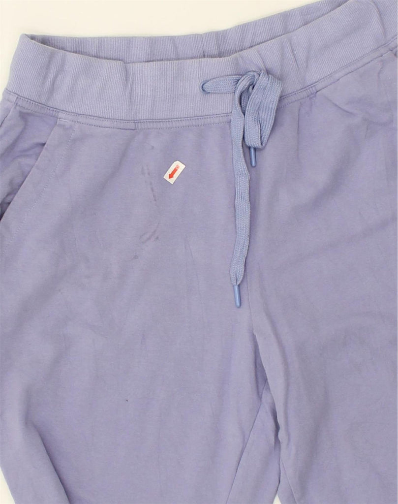 FILA Womens Tracksuit Trousers Joggers UK 12 Medium Purple Cotton | Vintage Fila | Thrift | Second-Hand Fila | Used Clothing | Messina Hembry 