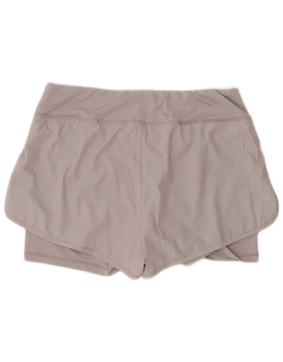 Reebok Womens Sport Shorts UK 16 Large Grey Polyester