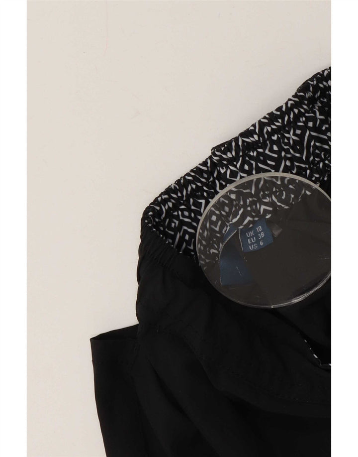Mountain Warehouse Womens Casual Shorts UK 10 Small Black Polyester
