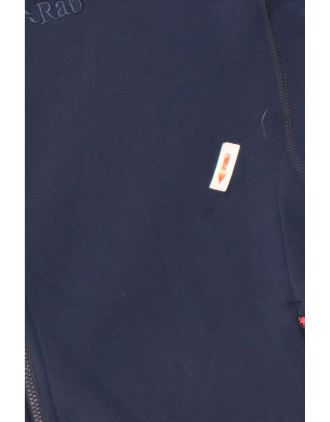 Rab Womens Zip Hoodie Sweater UK 16 Large Navy Blue Polyester