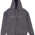 O'NEILL Mens Graphic Hoodie Jumper Medium Navy Blue Cotton