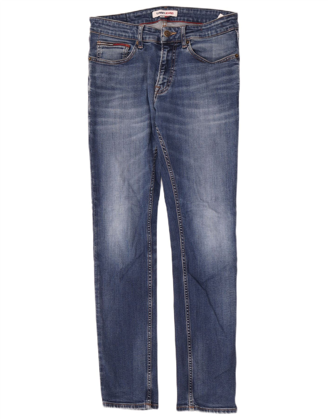 Tommy Hilfiger Mens Slim Jeans W31 L32 Blue Cotton