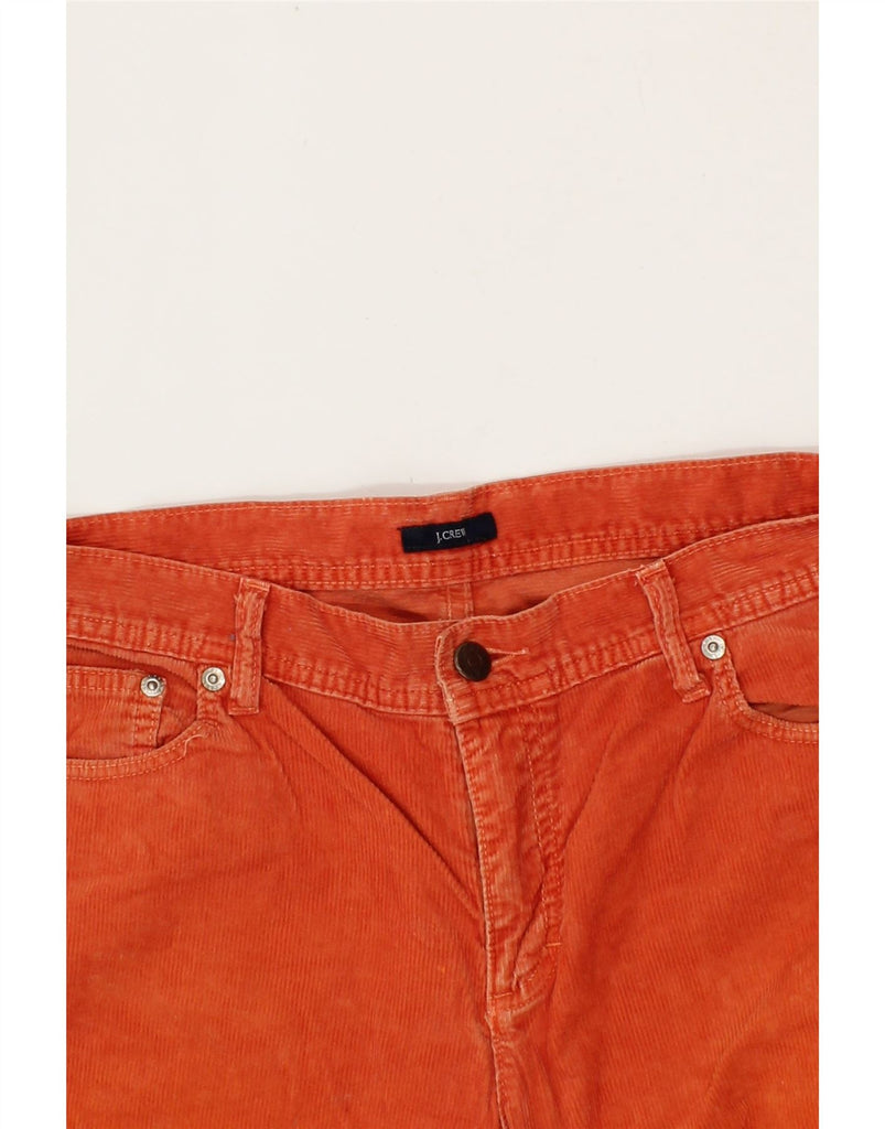 J. CREW Mens Bootcut Corduroy Trousers W32 L29 Orange Vintage J. Crew and Second-Hand J. Crew from Messina Hembry 