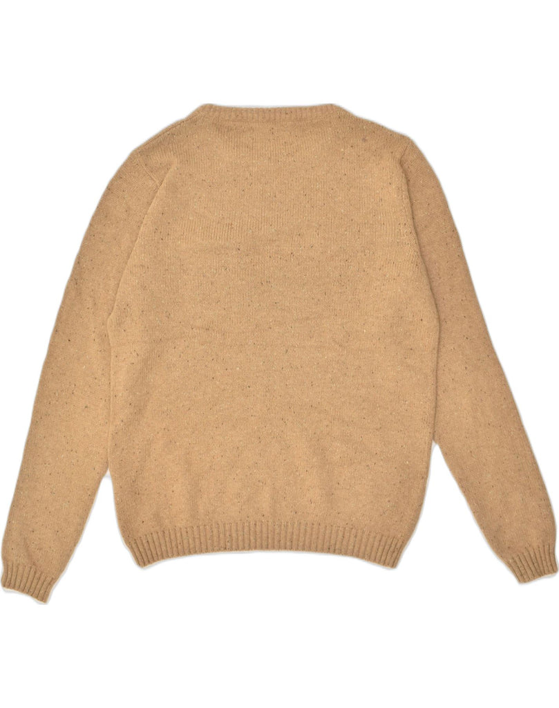 JACK & JONES Mens Crew Neck Jumper Sweater Medium Brown Cotton | Vintage Jack & Jones | Thrift | Second-Hand Jack & Jones | Used Clothing | Messina Hembry 