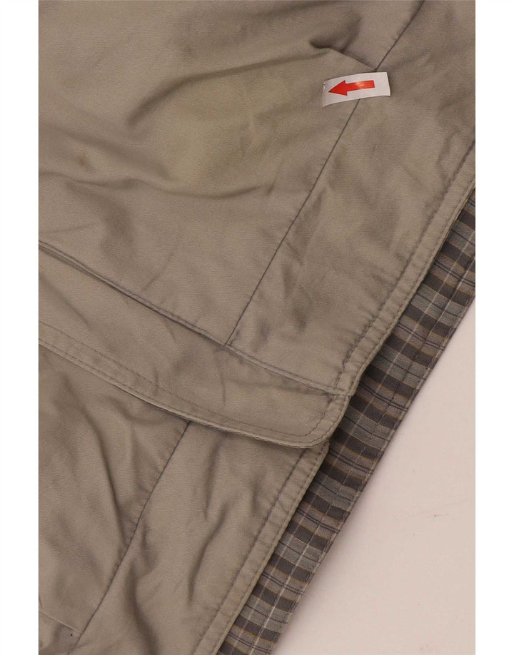 Vintage Mens Bomber Jacket UK 42 XL Grey