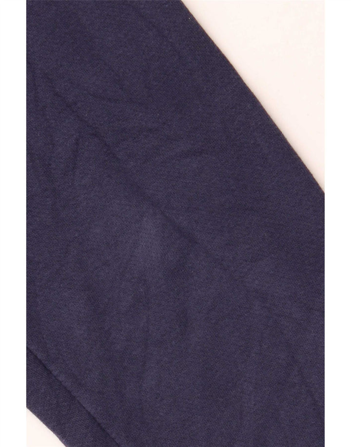 Lotto Mens Graphic Sweatshirt Jumper 2XL Navy Blue Cotton