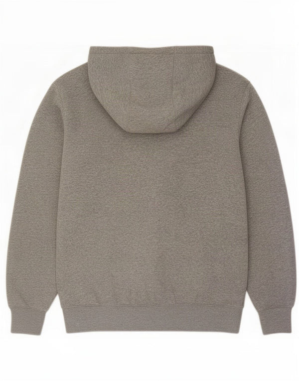 Nike Mens Hoodie Jumper Large Grey Flecked Cotton