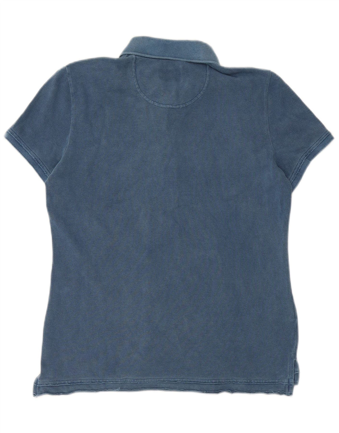 Lacoste Womens Polo Shirt Size 40 Medium Blue Cotton