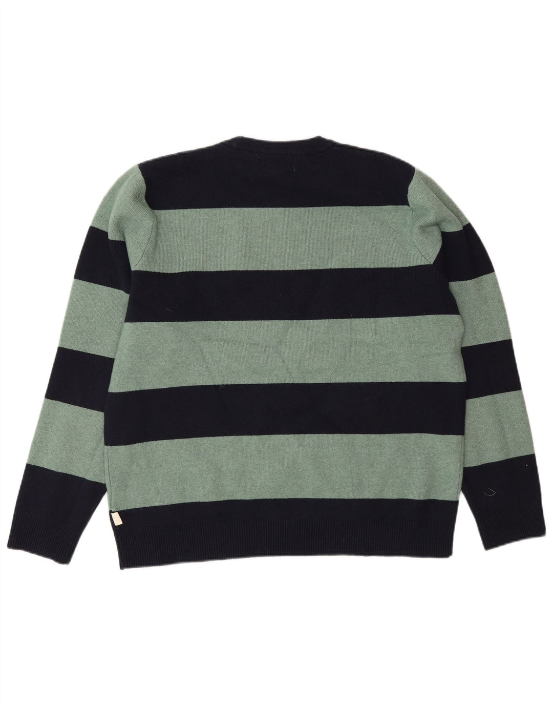 Marks & Spencer Womens Crew Neck Jumper Sweater UK 16 Large Navy Blue