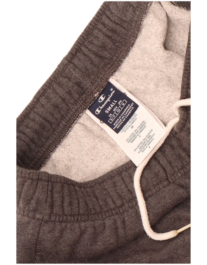 Champion Mens Tracksuit Trousers Joggers Small  Grey Cotton