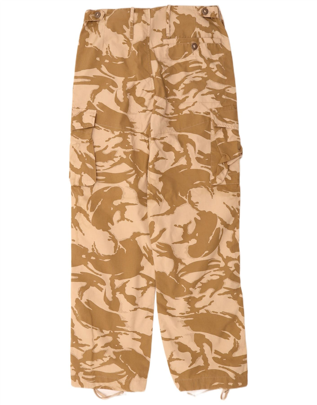 Vintage Mens Straight Cargo Trousers W32 L31 Brown
