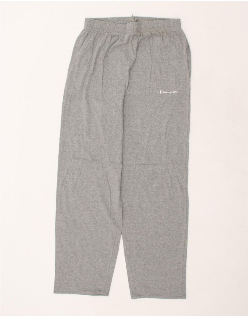 CHAMPION Mens Tracksuit Trousers XL Grey Cotton | Vintage Champion | Thrift | Second-Hand Champion | Used Clothing | Messina Hembry 