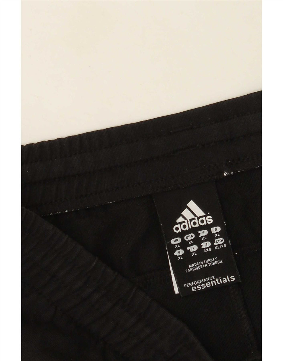 Adidas Mens Sport Shorts XL Black Cotton