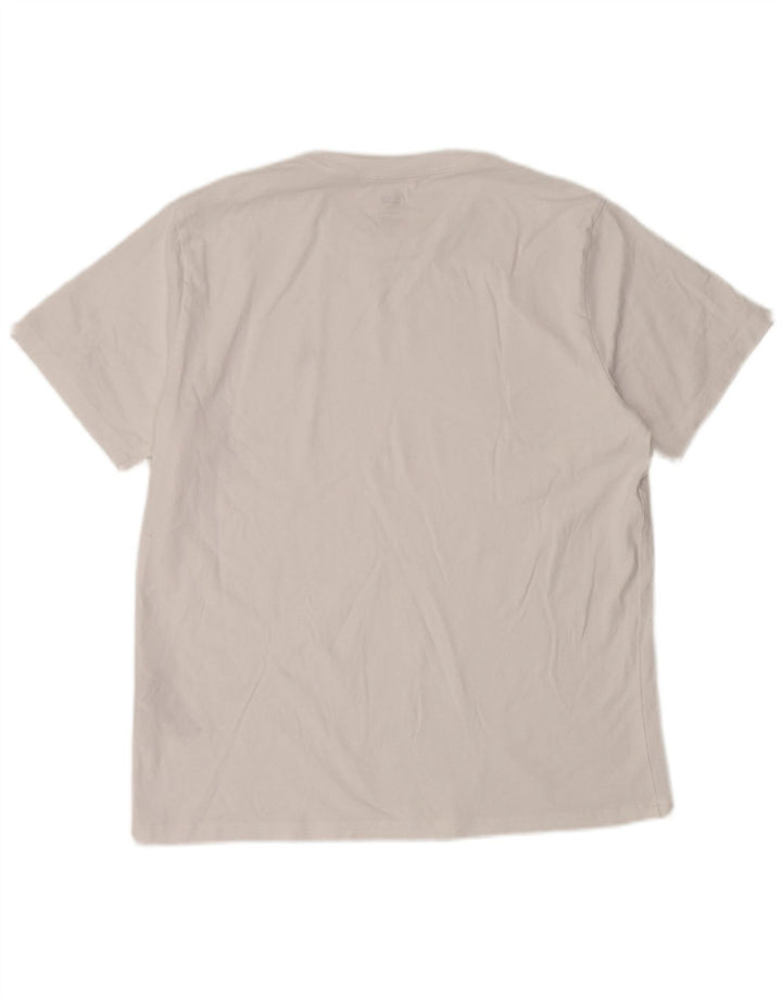 Levi's Mens Standard T-Shirt Top Large White Cotton
