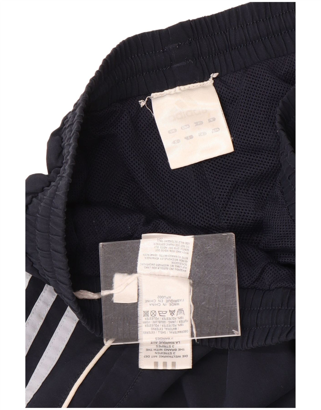 Adidas Mens Sport Shorts Large Navy Blue Polyester