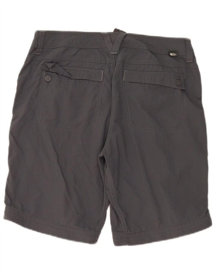 The North Face Womens Casual Shorts EU 8 Medium W32 Grey Nylon