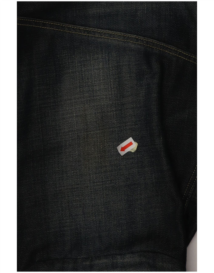 G-STAR Mens 3301 Dungarees Straight Jeans W31 L32 Blue Cotton