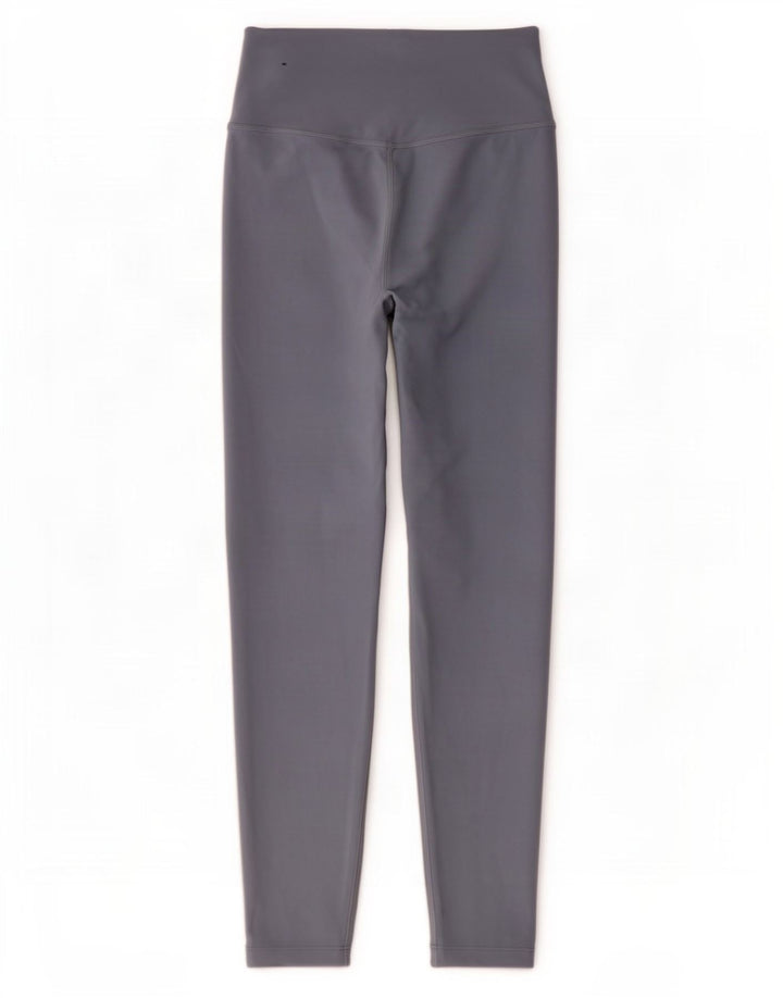 Nike Womens Dri Fit Leggings UK 4 XS Blue Polyester