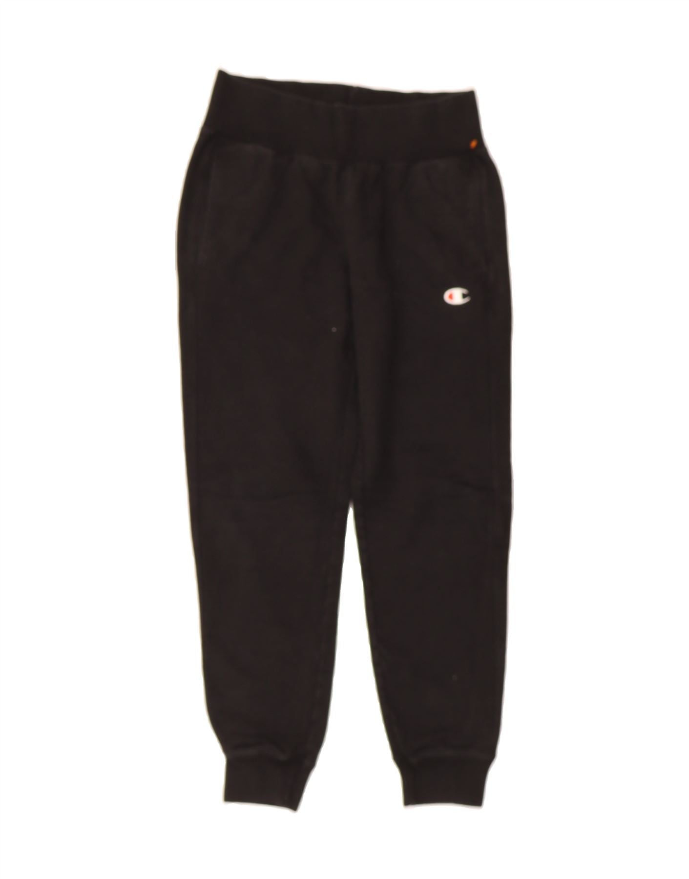 CHAMPION Heren Trainingsbroek Joggingbroek Small Zwart Katoen