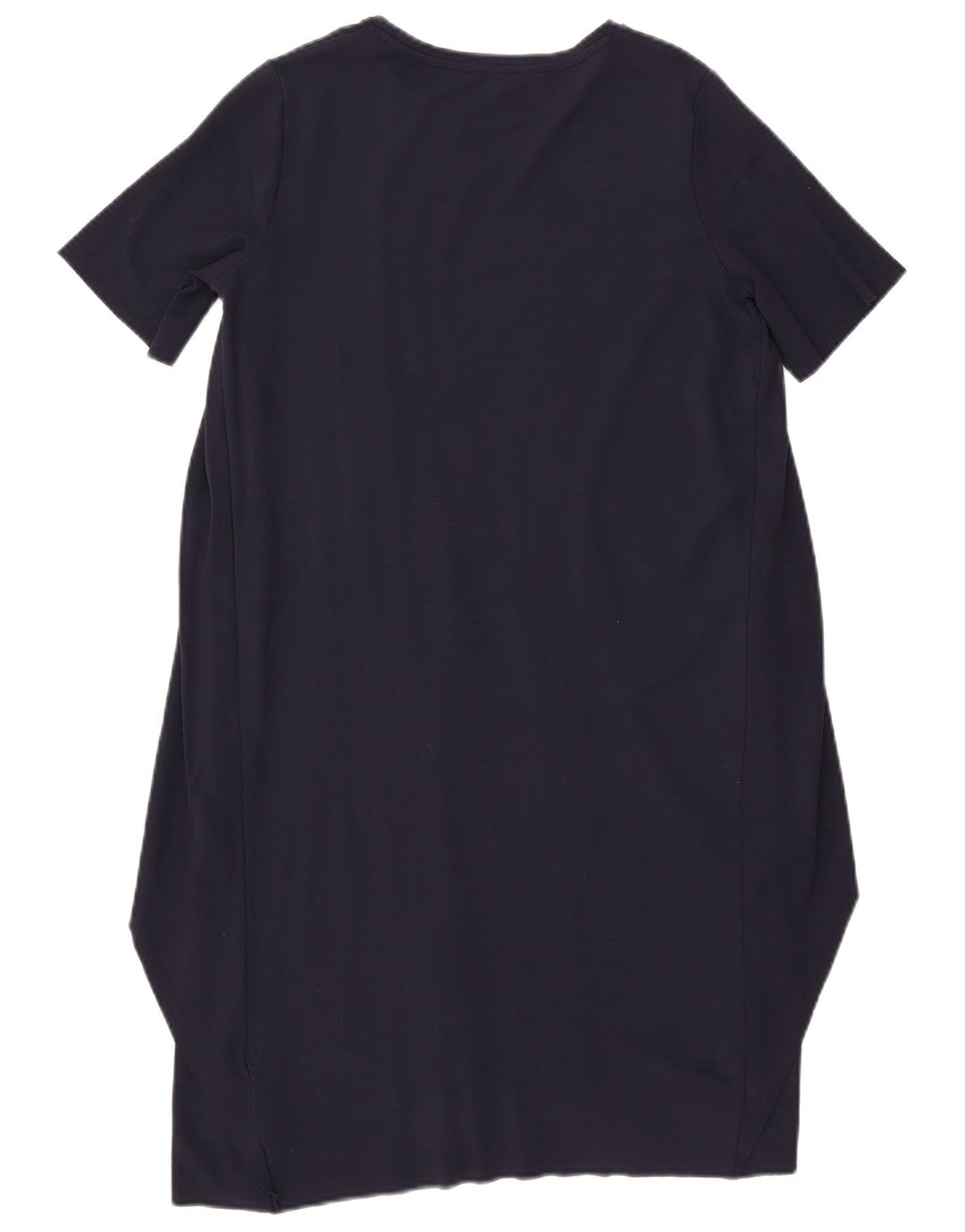 Cos Womens Tent Dress UK 14 Medium Navy Blue Viscose