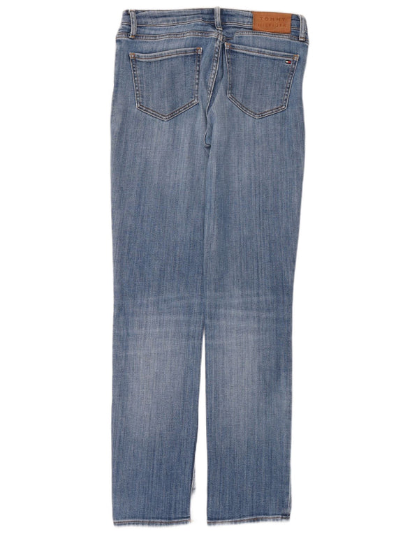 Tommy Hilfiger Womens Adam Slim Jeans W28 L32 Blue Cotton