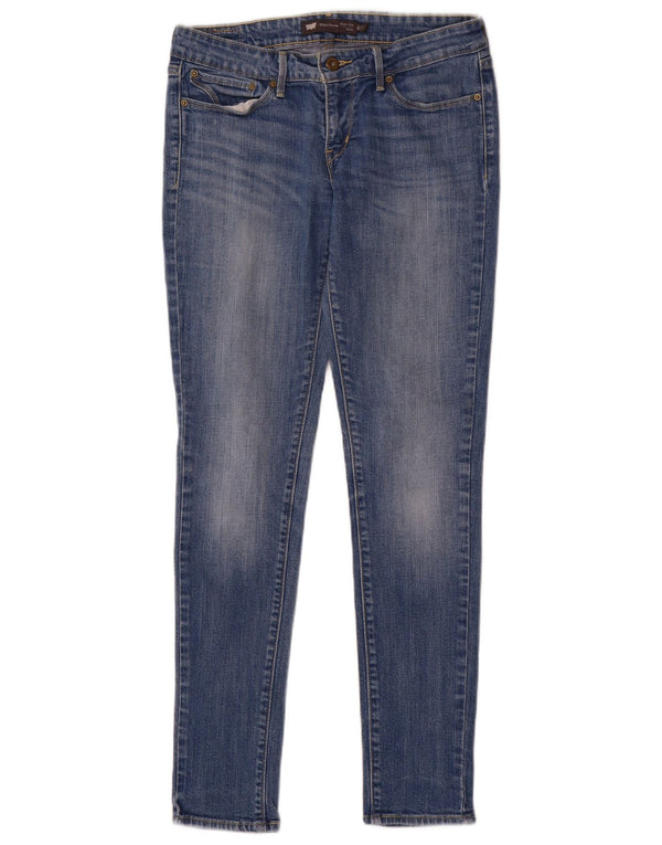 Levi's Womens Slight Curve Skinny Jeans US 6 Medium W28 L30 Blue