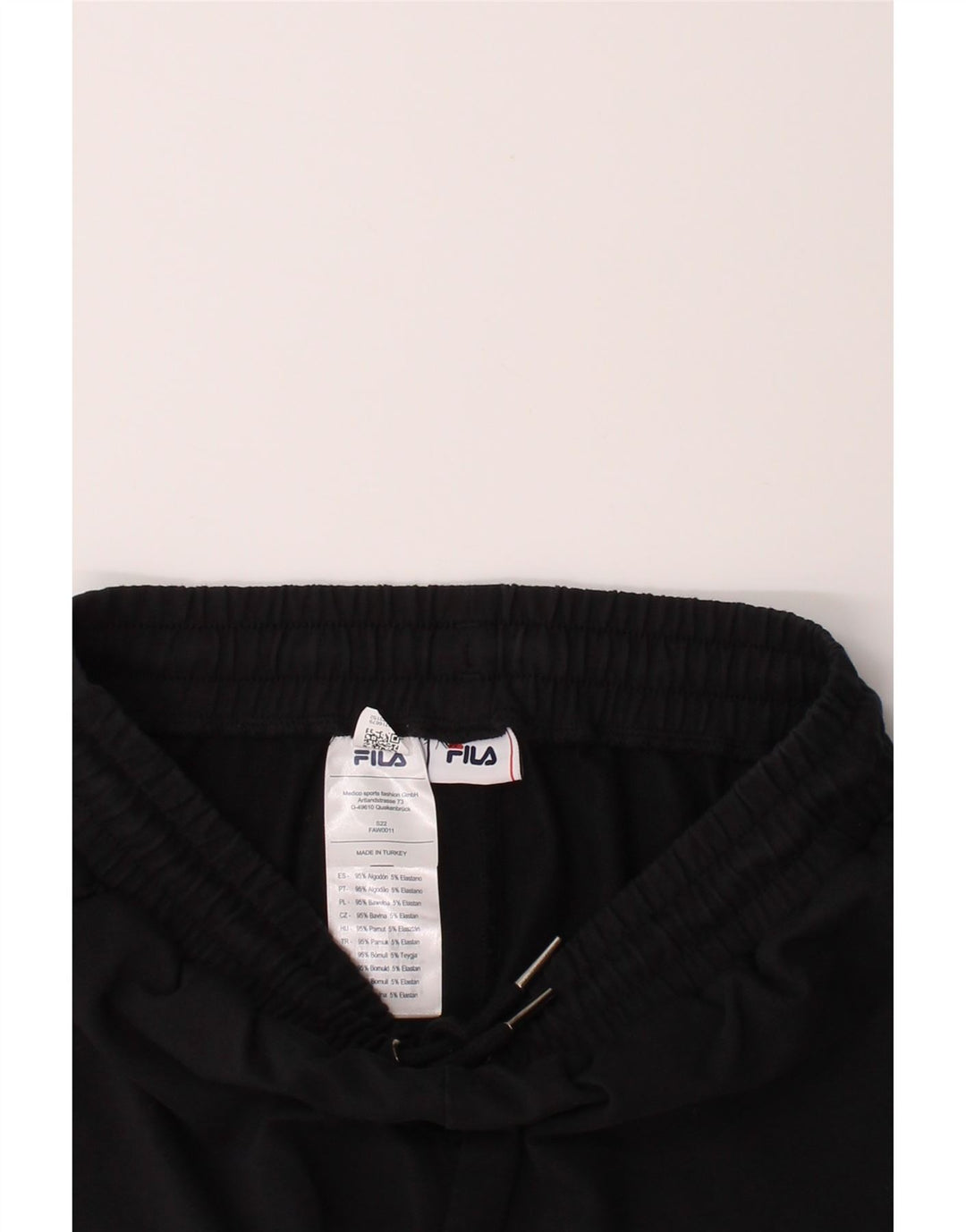 FILA Mens Tracksuit Trousers Joggers Medium  Black Cotton Vintage Fila and Second-Hand Fila from Messina Hembry 