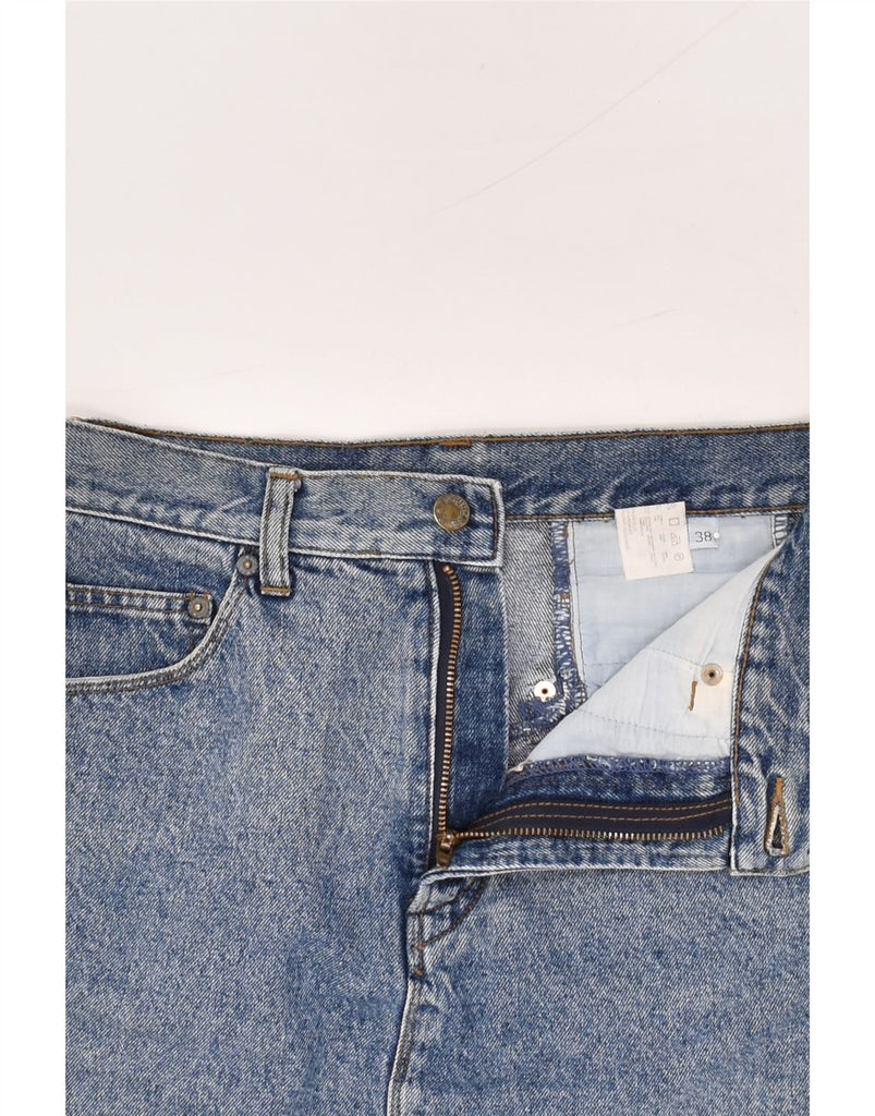 ESPRIT Womens Denim Skirt EU 38 Medium W28 Blue Cotton | Vintage Esprit | Thrift | Second-Hand Esprit | Used Clothing | Messina Hembry 